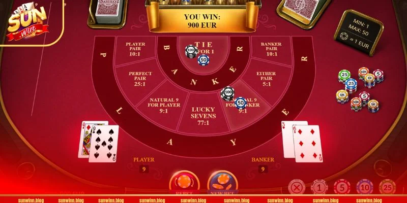 Bài Baccarat là gì là game chơi quen thuộc tại SUNWIN.
