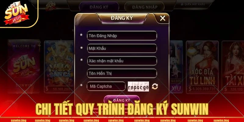 Đăng ký SUNWIN vô cùng nhanh chóng chỉ với vài thao tác. 